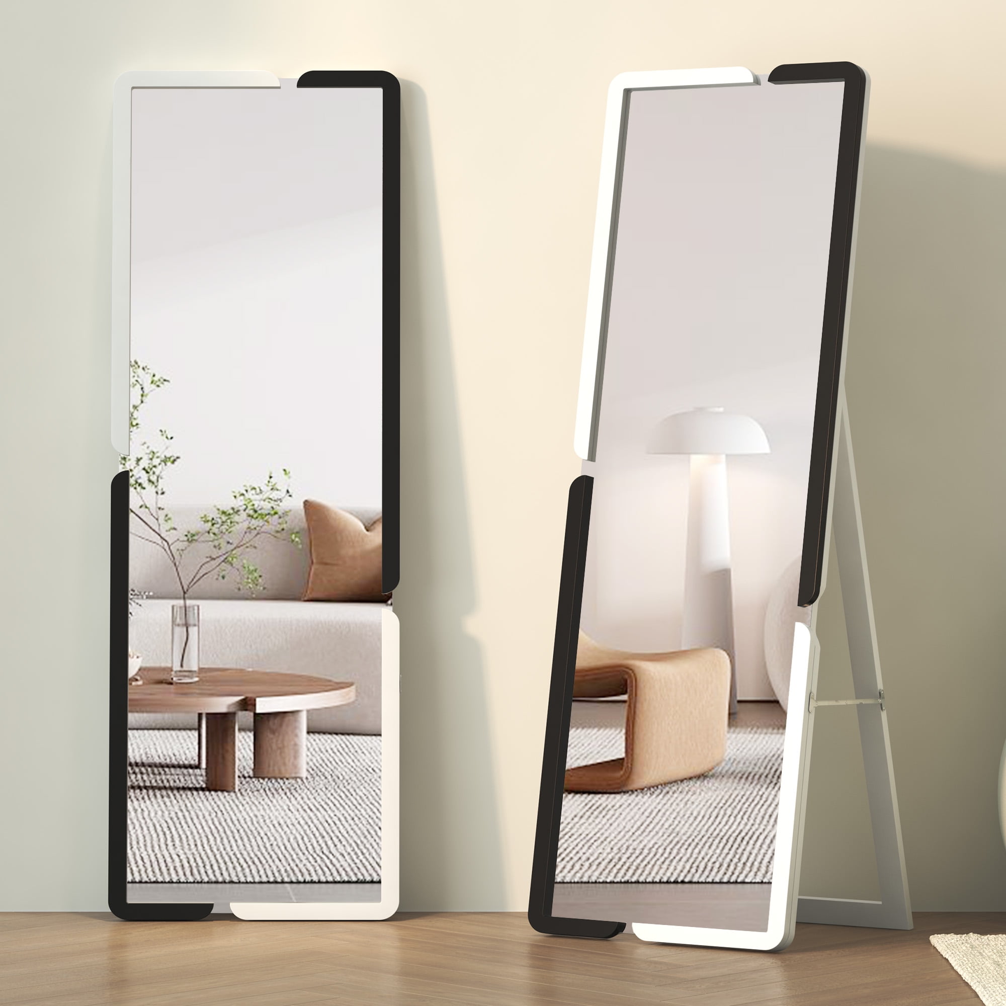 LVSOMT 63"x20" Full Length Mirror, Standing Floor Mirror, Rectangle