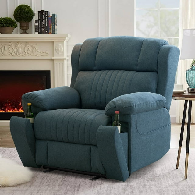 LVUYOYO Electric Power Recliner Chair, Reclining Chair with Heat and