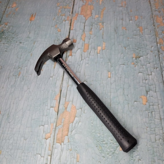 LVYONGNI Hand tools, namely, hammers Heavy Duty Steel Hammer with Anti-Slip Rubber Grip, Multi-Purpose Hand Tool for Home Repair, Construction, Woodworking and DIY Projects