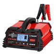 thumbnail image 1 of LVYUAN 20A 12V/24V Automotive Battery Charger Float & Trickle Battery Charger Maintainer Desulfator for Car, Truck, Motorcycle, lawn mower, LiFePO4 & Lead-Acid Batteries, 1 of 15