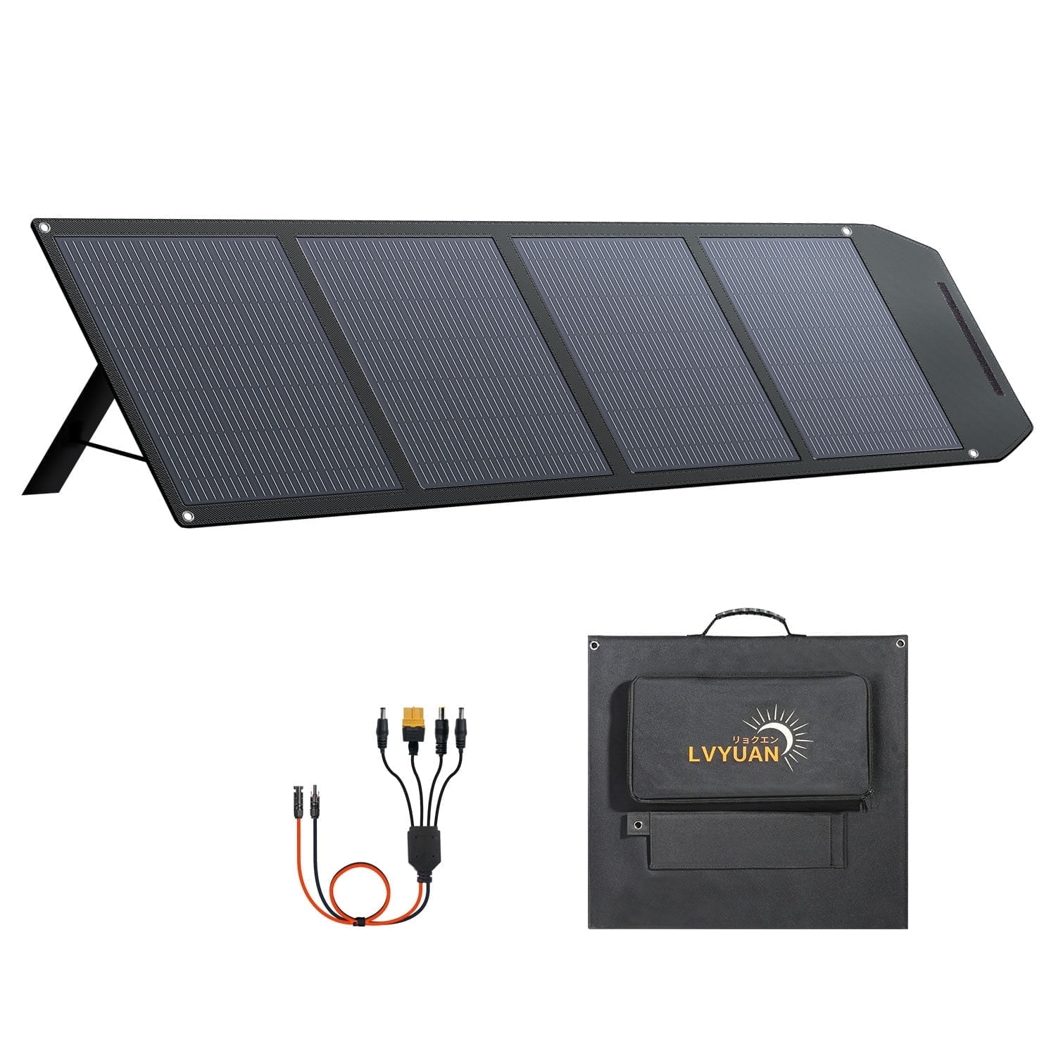 LVYUAN 300 Watt Foldable Solar Panel for Power Station, Portable Solar ...