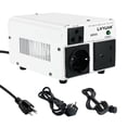 thumbnail image 1 of LVYUAN 800W Voltage Transformer Step Up 110V to 220V & Step Down 220V to 110V, Voltage Converter with US/UK/European Power Cords, for Travel, Appliances, Silent & Safe (Transformador de Voltaje), 1 of 12