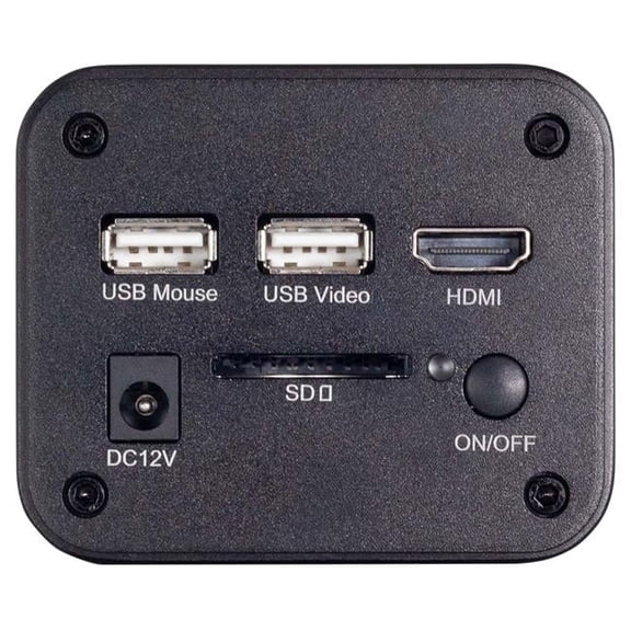 LW Scientific BVC-4K16-CMT3 BioVid 4K Microscope Camera with 16MP - HDMI - SD - WiFi - USB3 Free Software & App - C-Mount