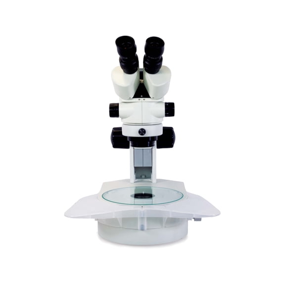 LW Scientific Z4 Zoom Trinocular 7x-45x on Embryo-GLO LED Stand Microscope w/Tilt Mirror