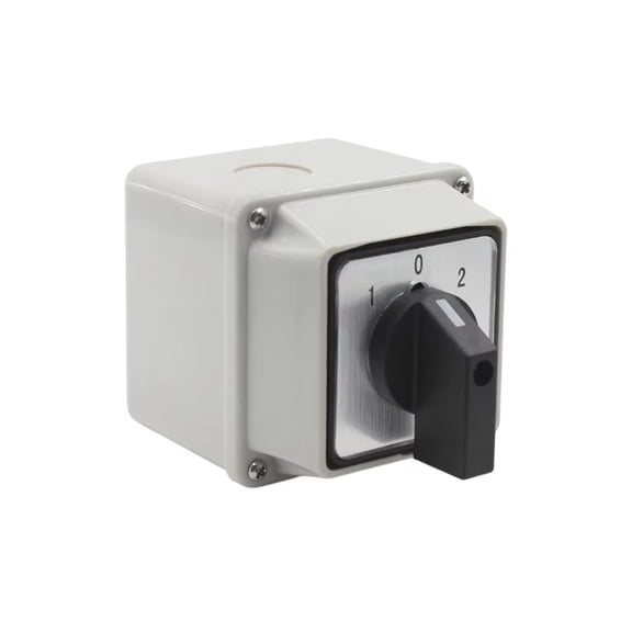 LW26-20/2 Universal Conversion Switch Motor Reverse Dual Power Switch Waterproof Installation with Installation Box