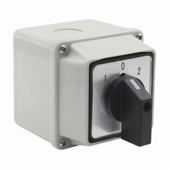 LW26-20/2 Universal Conversion Switch Motor Reverse Dual Power Switch Waterproof Installation with Installation Box