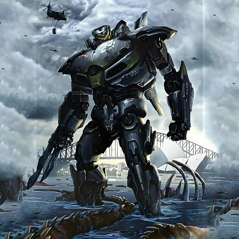 LWBDD Pacific Rim Striker Eureka Oversized Building Blocks Set