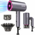 thumbnail image 1 of LWFBDTK Ionic Hair Dryer, 1800W Professional Blow Dryer with 3 Heat Settings, Hot & Cool Airflow, Fast Drying Hair Care Tool, Grey, 1 of 8