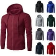 thumbnail image 1 of LWFFDAW Hoodies for Men Fall Long Sleeve Casual Pullover Hoodie Lightweight Loose Y2k Oversized Hoodie with Pockets, 1 of 6