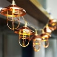 thumbnail image 1 of LWHAO Metal Fairy Lights, Battery Powered Geometric String Lights 10ft 20LED Rose Gold Decoration Light Warm White for Christmas Wedding Birthday Valentine Party Bedroom Indoor, 1 of 9