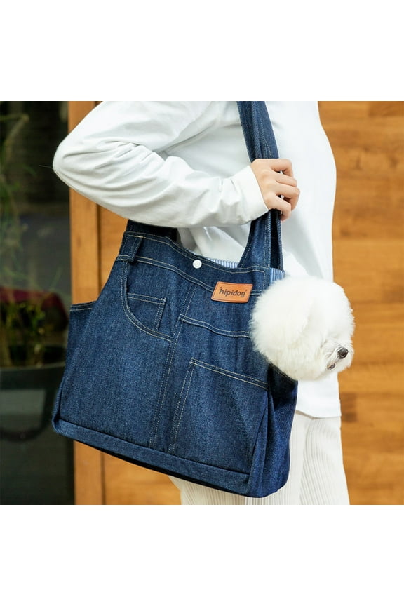 Pet Dog Sling Carrier - Small Dog Carrier - Puppy Sling Bag Breathable - Your Furring Friend Hands Free Outdoor Travel Bag