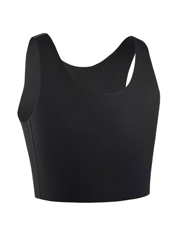 Sports Bras for Women Plus Size T Shirt Bra No Underwire Full Coverage Bralettes Breathable Seamless Chest Binder