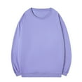 thumbnail image 1 of LWITHSZG Sweatshirts for Men Soft Comfy Cotton Long Sleeve Plus Size Tops Fall Winter Clothing Casual&nbsp;Loose Athletic Basic Tees Pullover Size L, 1 of 6