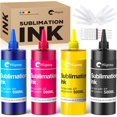 thumbnail image 1 of LWLIUANG 2000ml Sublimation Ink Refilled Bottles Work with WF7710 ET2760 ET2720 ET2803 ET2800 ET15000 C88 C88+ Inkjet Printers Heat Press Transfer on Mugs Plates T-Shirts Pillows Phone Case, 1 of 7