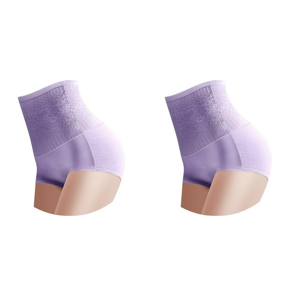 LWNYDPLSD 2Pcs Women's Shapewear Control Panties Butt Lifting Shapewear for Women Tummy Control Body Shaper Shorts Slimmer Flat Tummy Butt Shaper Panties Thigh Slimmer Underwear