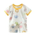 thumbnail image 1 of LWNYDPLSD 5t Outfits for Boys Baby Boy Baptism Outfit Girls Brown Shirt Infant Girl Clothes 6-9 Months Baby Clothes Gender Neutral Toddler Girl Clothing Gifts for Babies 0-6 Months Boy Baby 18, 1 of 3
