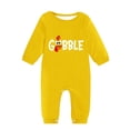 thumbnail image 1 of LWNYDPLSD Baby First Christmas Outfit Boy Little Girl Christmas Girls Jogger Set Baby Boy Clothes Onesies 0-3 Months Unisex Boy Size 6 Newborn Winter, Yellow 18-24 Months, 1 of 4