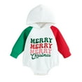 thumbnail image 1 of LWNYDPLSD Baby 's First Christmas Outfit Christmas Outfits Toddler Boy Toddler Birthday Outfit 0-3 Months Baby Girl Clothes Winter Girls Clothes Size, White 3-6 Months, 1 of 8