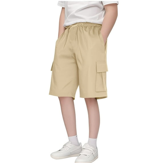 LWNYDPLSD Black Micro Shorts Sweat Shorts Gym Shorts Pack Workout Shorts Tight Shorts 18month Boy Clothes Boys Clothes Size 12 Preteen Clothes