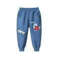 thumbnail image 1 of LWNYDPLSD Boys 4t Pants Blue Pants Boys Swear Pants Cute Clothes for Teens Boys Clothing Size 8 6-12 Month Boy Clothes Christmas Gift for 10 Year Old, Blue 1-2 Years, 1 of 3