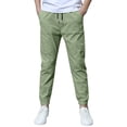 thumbnail image 1 of LWNYDPLSD Boys Golf Pants Elastic Waist Drawstring Joggers Pants for Kids Summer Quick Dry Sweatpants Teens Casual Outdoor Beach Pants, 1 of 6