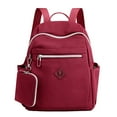 thumbnail image 1 of LWNYDPLSD Campus Backpack for Teen Women Men Aesthetic Lightweight Small Bookbags Youth Unisex Cute Fashion Backpack for Travel Shopping, 1 of 3