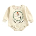 thumbnail image 1 of LWNYDPLSD Christmas Outfit 2t Boy Christmas Outfits for Baby Girls Gymnastics Outfits Girls Zip Up Onesie 0-3 Months Vintage Baby Boy Clothes Girls, 18-24 Months, 1 of 7
