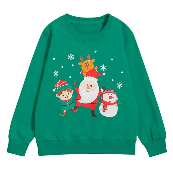LWNYDPLSD Christmas T Shirts Family Teen Tops Trendy Girls Blouses Size 10-12 Tops for Girls 10-12 Size 7 Boys Clothes Boys Size 6 Boys Size 14-16, 9-10 Years