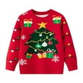 thumbnail image 1 of LWNYDPLSD Christmas Vacation Shirt Boys Tops 3t Boys Sweatshirt Long Sleeve Tshirts Tween Girl Clothes for Toddler Girls 0-3 Months Baby Girl 3 Year, Red 3 Years, 1 of 6
