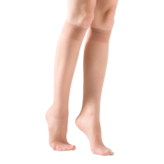 LWNYDPLSD Compression Socks for Women Running Socks 12 Pairs Women's Silk Thigh High Socks Nylon Socks for Women's Party Tights Accessories Beige