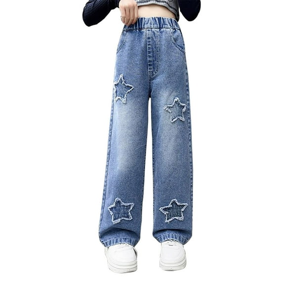 LWNYDPLSD Cute Baggy Jeans Cargo Pants for Girls 10-12 Kids Pants Youth Football Pants Girls Size 18/20 Clothes Little Girl Clothes Girls Clothes Size 7 Clothes for Tweens 12 Year Old Girl