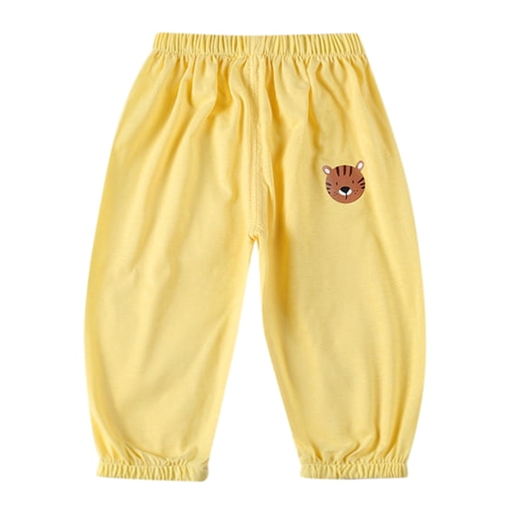LWNYDPLSD Cute Pants for Teen Girls 4t Sweatpants Boys Trouser Pants Gym Clothes Girls Clothing Size 14-16 Boy Infant Clothes Baby Boy 24 Months, Yellow 18-24 Months