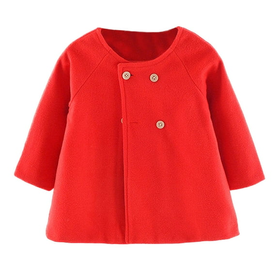 LWNYDPLSD Girl Ski Jacket Fleece Toddler Jacket Girls Size 8 Coat Long Sleeve Shirts 2t Long Shirt Boys Girls Tops Size 12-14 Christmas Clothes, Red 12-18 Months