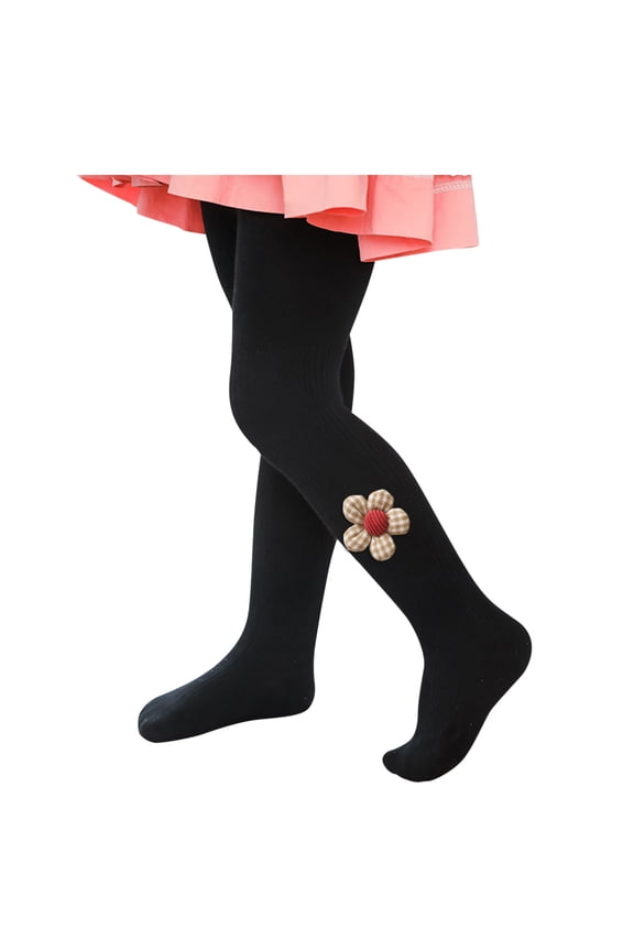 Girls Brown Leggings Girls Pink Ballet Tights Christmas Tights Toddler Tights Petite Pants Funny Gifts for Friends Boy Gifts Snow Pants, Black 1-3 Years