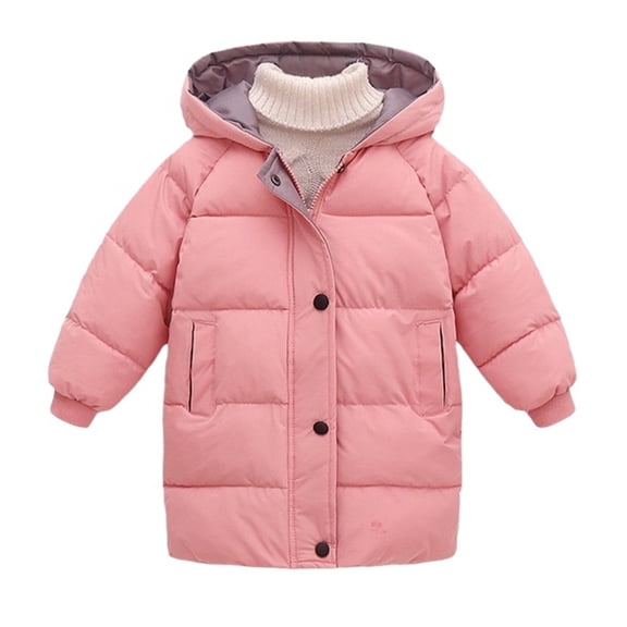 LWNYDPLSD Girls Coat Size 8 Baby Boy Coats 18-24 Months Girls Down Jacket Baby Outfits Baby Suit 12-18 Months Boy Suit Girls Clothes 7/8, Pink 12-18 Months