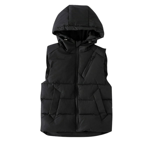 LWNYDPLSD Girls Ski Jackets Size 10-12 3t Boy Jacket Girls Winter Coat Size 14-16 Youth Thick Black Hoodie Baby Snow Suit 3-6 Month Full Zip Hoodie, Black 9-10 Years