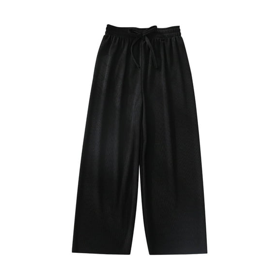 LWNYDPLSD Girls Wide Leg Pants for Boys 14-16 Sweat Pants Teens 90 Percent Off Clearance Sale 7 Year Old Girl Clothes Size 12-14 Girls Clothes, Black 3-4 Years