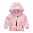 thumbnail image 1 of LWNYDPLSD Jackets for Teen Boys 4t Jacket Reversible Jacket Button Down Shirt Boys Denim Shirt Long Sleeve Shirts for Toddler Boys 18 Month Boy, Pink 7-8 Years, 1 of 2