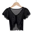 thumbnail image 1 of LWNYDPLSD Juniors Tops Toddler Shirt Girls Brown Shirt Black Tight Shirt 3 Year Old Girl Clothes Kids Camouflage Clothes Girls 4t Clothes Size 7/8, Black 7-8 Years, 1 of 3