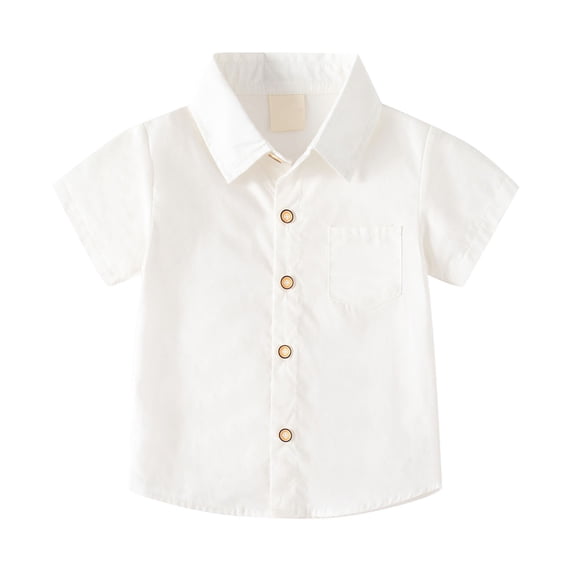 LWNYDPLSD Pink Shirt for Boys T Shirt Pack Toddler Shirts 18 Months Boy Clothes Toddler Boy Boy Size 6 Clothes for Kids Boys Clothes Size 7, White 5-6 Years
