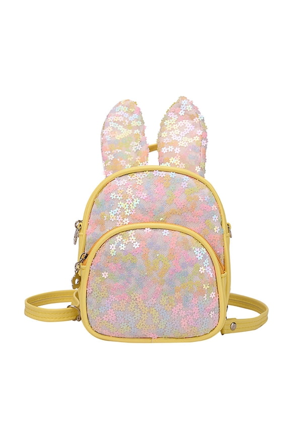 Sequin Backpack for Women Cute Aesthetic Small Backpack Youth Women Trendy Going Out Backpack High School Student School Starts Gift
