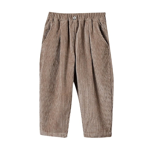 LWNYDPLSD Soccer Pants Casual Pants Vintage Pants Thick Sweatpants Girls Preppy Clothes Kid Clothes 12 Year Old Girl Clothes, Khaki 18-24 Months