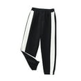 thumbnail image 1 of LWNYDPLSD Sweat Pants for Boys 10-12 Uniform Pants Joggers Pants Size 10 12 Red Sweat Boys Tear Away Basketball Pants Boys Clothes 12-14 Years Old, Black 2-3 Years, 1 of 4