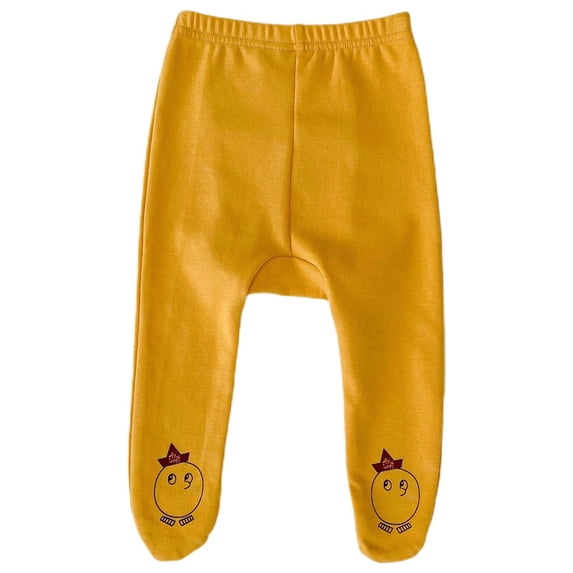 LWNYDPLSD Sweat Pants for Girls 10-12 0-3 Months Baby Girl Pants Deportivos Para Mujer Girl Clothing Winter Clothes for Teen Gifts Kids Christmas, Yellow 3-6 Months