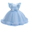 thumbnail image 1 of LWNYDPLSD Toddler Girls Christmas Dress Sleeveless Tutu Dress Holiday Clothes Fall Winter Party Dresses for Xmas New Year Party Family Gathering, 1 of 8