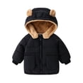 thumbnail image 1 of LWNYDPLSD Varsity Jacket Kids 12 Month Girl Jacket Winter Coats for Teen Girls Hoodies for 10-12 Girls Baby Boy Christmas Outfit 0-3 Months 2t Shirts, Black 5-6 Years, 1 of 4