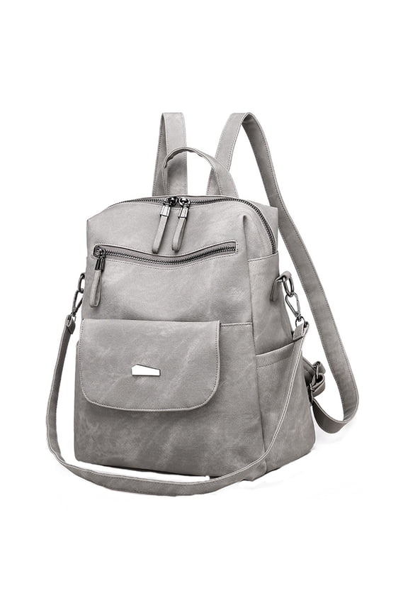 Women Travel Backpack Pu Leather Designer Casual Backpack for College Students Fashion Work Ladies Shoulder Bag Handbag