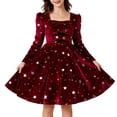 thumbnail image 1 of LWNYDPLSD Xmas Dress Newborn Christmas Dress 6t Christmas Baby Clothes 12 Month Girl Clothes Toddler Girl 3t Baby Girl Winter Outfits, 2-3 Years, 1 of 8