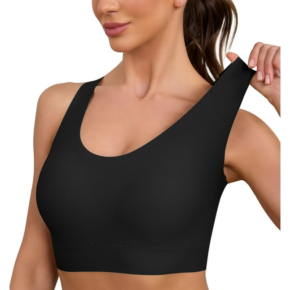 LWP Sports Workout Bra Push up Breathable Everyday Criss-Cross Back Comfortable No Underwire Yoga Bras for Women