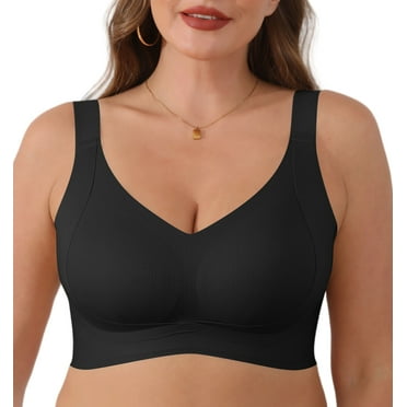 LWP Wireless Support Shaper Full Coverage Bra Everyday Bras Soft Light Comfort Bras for Women